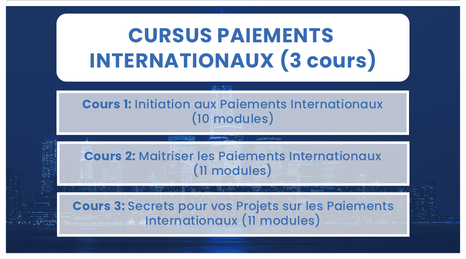 Cursus Paiements Internationaux